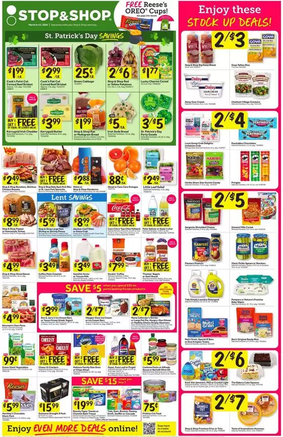 Stop&Shop catalogue in Appleton WI | Weekly Ads Stop&Shop | 2026-03-06T00:00:00.000Z - 2026-03-12T00:00:00.000Z