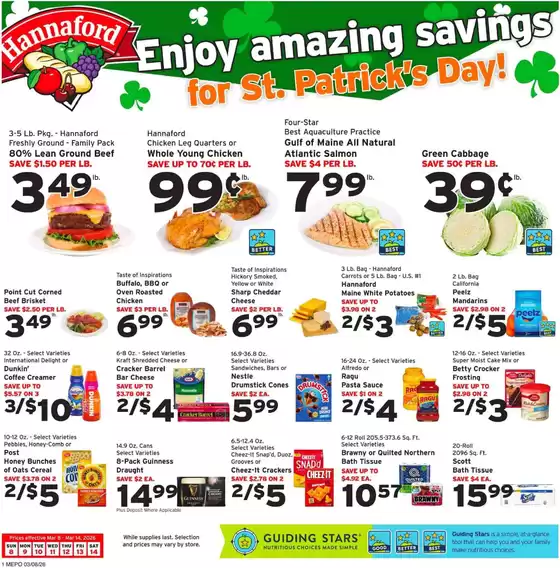 Hannaford catalogue in El Cajon CA | New offers to discover | 2026-03-08T00:00:00.000Z - 2026-03-14T00:00:00.000Z
