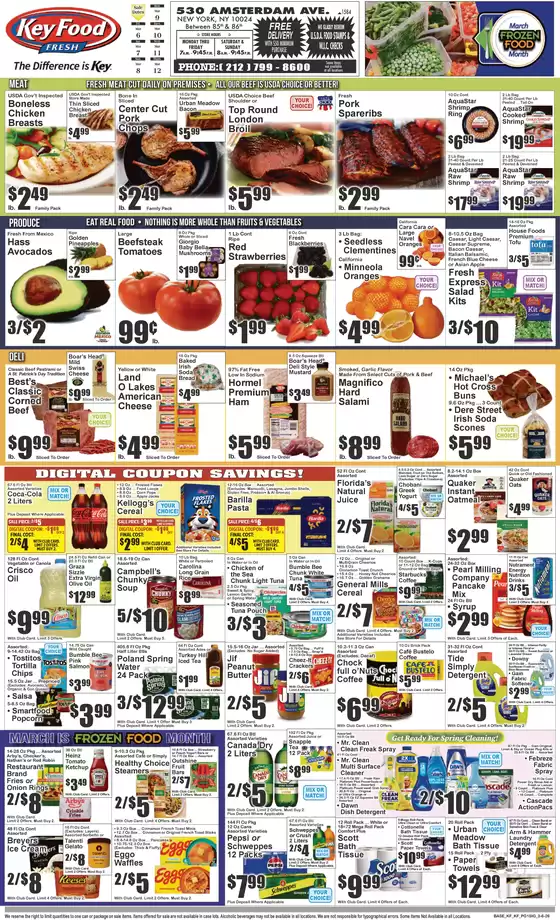 Key Food catalogue in Manhattan Beach CA | Current deals and offers | 2026-03-06T00:00:00.000Z - 2026-03-12T00:00:00.000Z