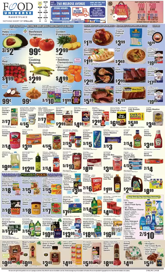 Key Food catalogue in Manhattan Beach CA | Our best offers for you | 2026-03-09T00:00:00.000Z - 2026-03-12T00:00:00.000Z