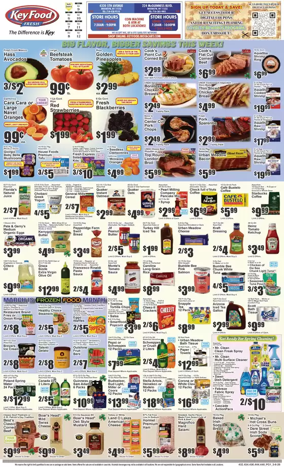 Key Food catalogue in Manhattan Beach CA | Exclusive bargains | 2026-03-06T00:00:00.000Z - 2026-03-12T00:00:00.000Z