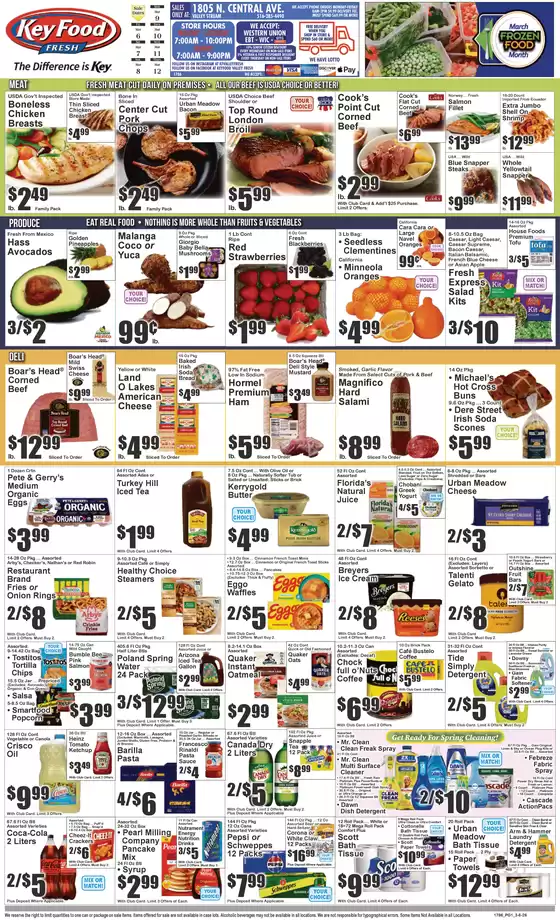 Key Food catalogue in Manhattan Beach CA | Top offers for all bargain hunters | 2026-03-06T00:00:00.000Z - 2026-03-12T00:00:00.000Z