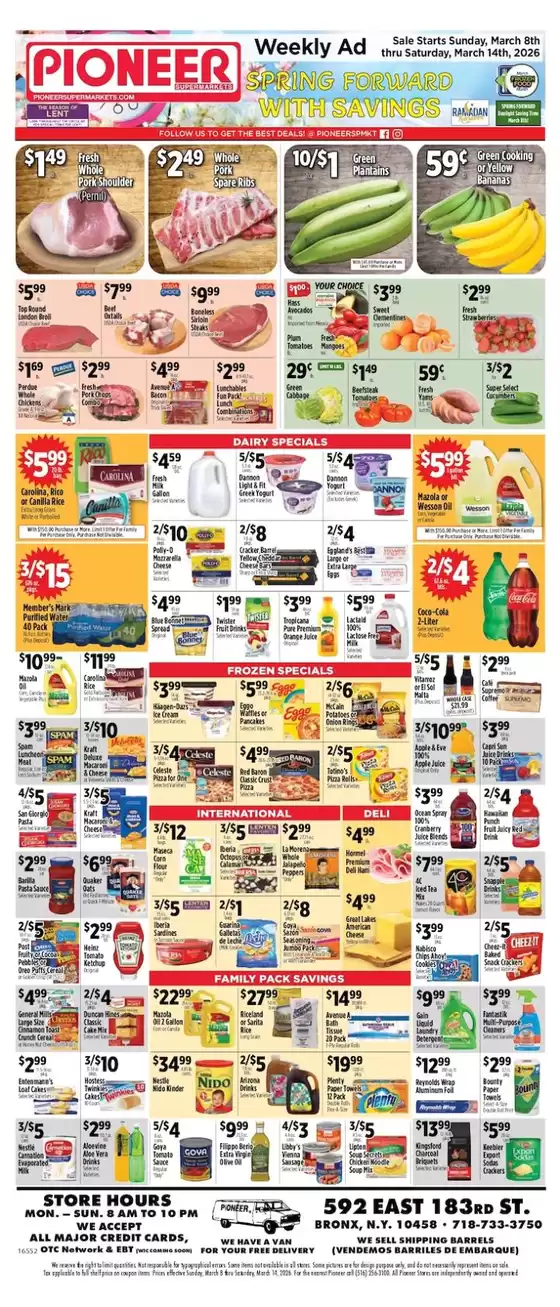 Pioneer Supermarkets catalogue in Indianapolis IN | New offers to discover | 2026-03-08T00:00:00.000Z - 2026-03-14T00:00:00.000Z