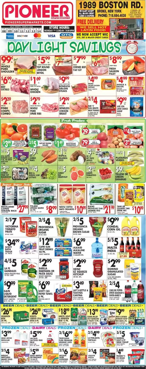 Pioneer Supermarkets catalogue in Indianapolis IN | Our best deals for you | 2026-03-08T00:00:00.000Z - 2026-03-14T00:00:00.000Z