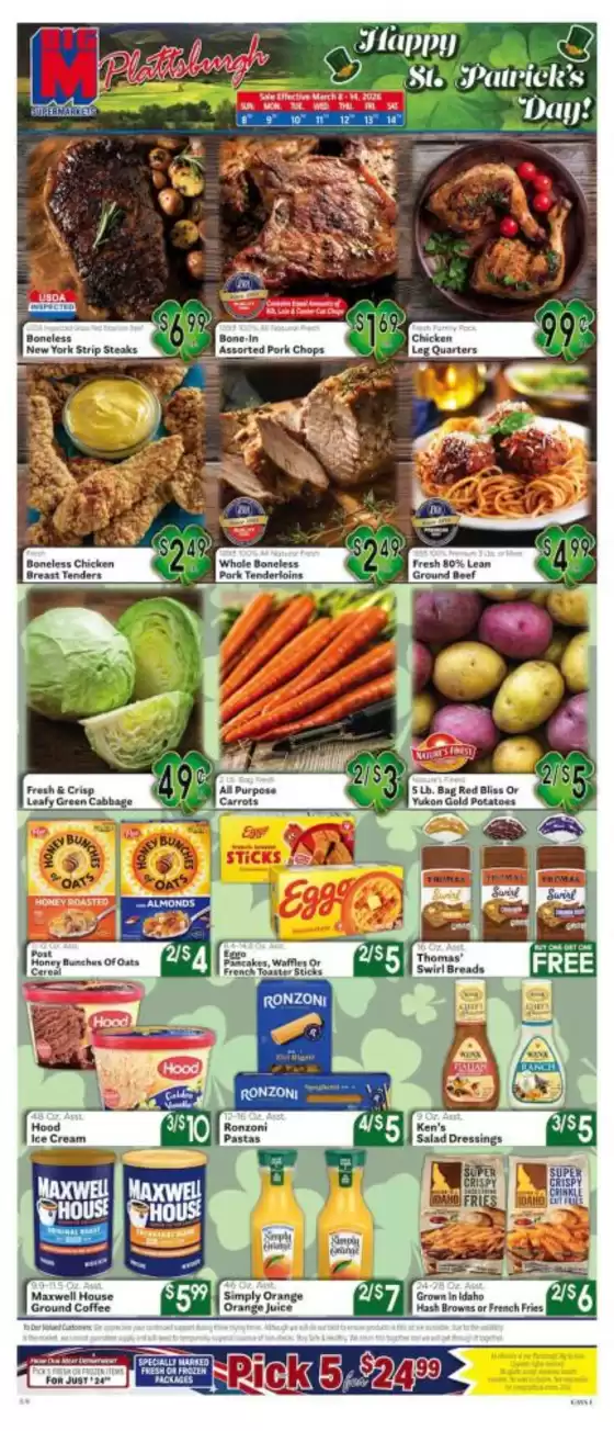 BigM Supermarkets catalogue in Indianapolis IN | Discounts and promotions | 2026-03-08T00:00:00.000Z - 2026-03-14T00:00:00.000Z