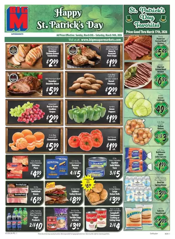BigM Supermarkets catalogue in Indianapolis IN | Offers for bargain hunters | 2026-03-08T00:00:00.000Z - 2026-03-17T00:00:00.000Z