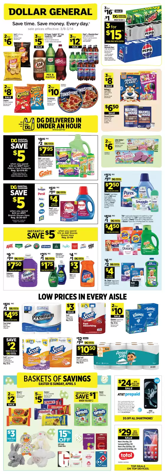 Dollar General catalogue in Suffern NY | Great offer for all customers | 2026-03-08T00:00:00.000Z - 2026-03-14T00:00:00.000Z