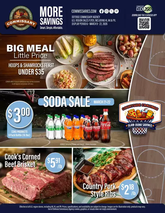 Commissary catalogue in Fresh Meadows NY | Exclusive deals for our customers | 2026-03-09T00:00:00.000Z - 2026-03-22T00:00:00.000Z