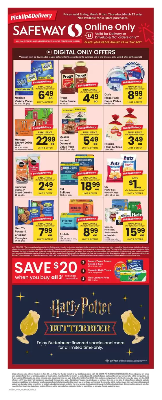 Safeway catalogue in Fresh Meadows NY | Top deals for all customers | 2026-03-06T00:00:00.000Z - 2026-03-12T00:00:00.000Z
