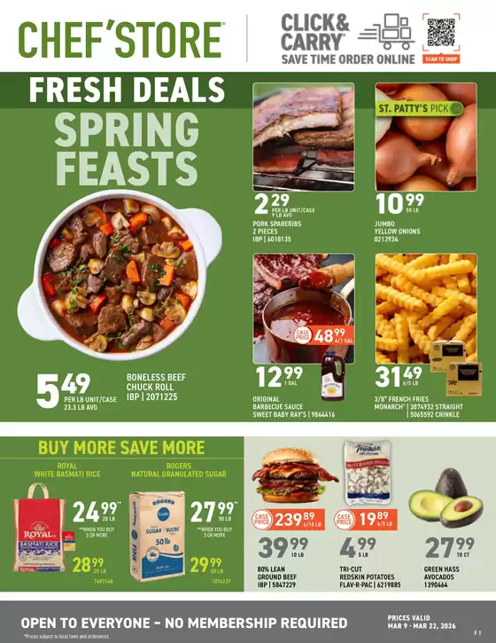 Chef'Store catalogue in Glendale AZ | Attractive special offers for everyone | 2026-03-09T00:00:00.000Z - 2026-03-22T00:00:00.000Z