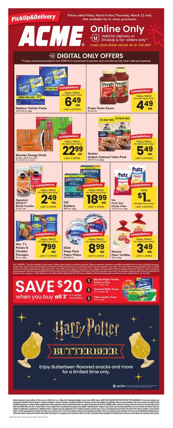 ACME catalogue in Glendale AZ | Acme Markets - SP | 2026-03-06T00:00:00.000Z - 2026-03-12T00:00:00.000Z