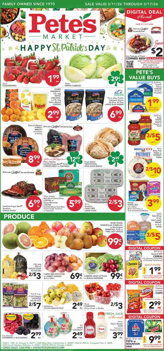 Pete's Fresh Market catalogue in Phoenix AZ | Current special promotions | 2026-03-11T00:00:00.000Z - 2026-03-17T00:00:00.000Z