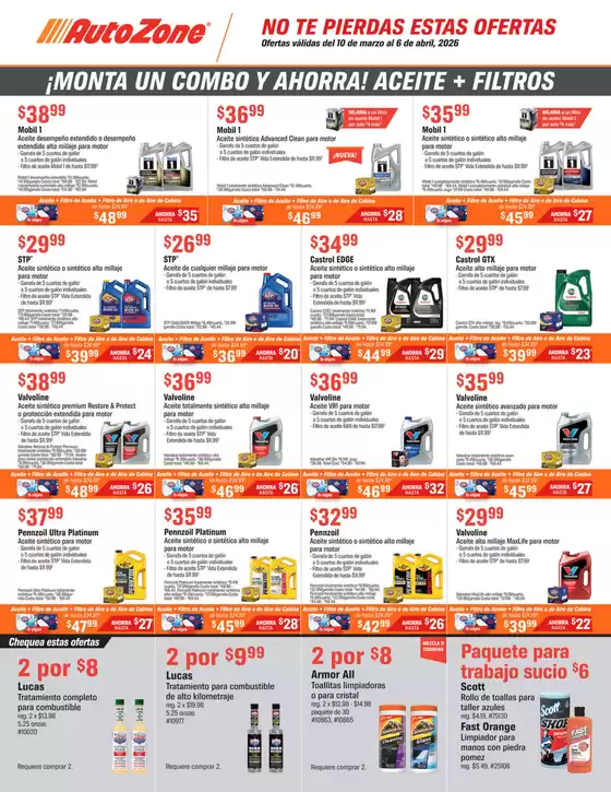 AutoZone catalogue in Burlington IA | Weekly Ad AutoZone | 2026-03-10T00:00:00.000Z - 2026-04-06T00:00:00.000Z