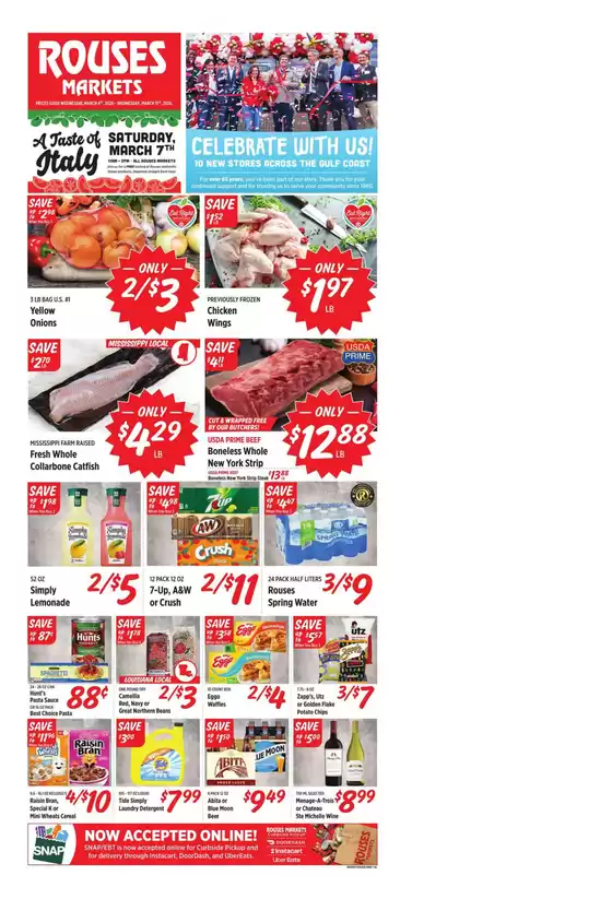 Rouses catalogue | Weekly Ad | 2026-03-04T00:00:00.000Z - 2026-03-11T00:00:00.000Z