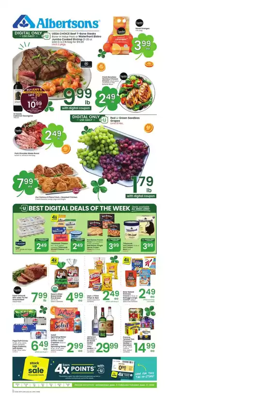 Albertsons catalogue in Fremont CA | Save now with our deals | 2026-03-11T00:00:00.000Z - 2026-03-17T00:00:00.000Z