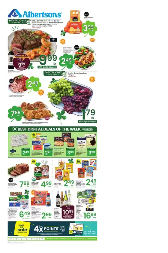 Albertsons catalogue in Fresno CA | Top offers for smart savers | 2026-03-11T00:00:00.000Z - 2026-03-17T00:00:00.000Z