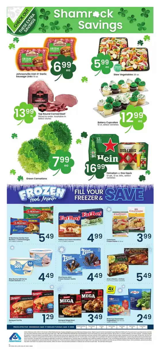 Albertsons catalogue in Fremont CA | Special offers for you | 2026-03-11T00:00:00.000Z - 2026-03-17T00:00:00.000Z