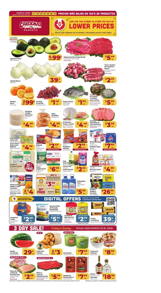 Cardenas catalogue in Glendora CA | Great discounts on selected products | 2026-03-11T00:00:00.000Z - 2026-03-17T00:00:00.000Z