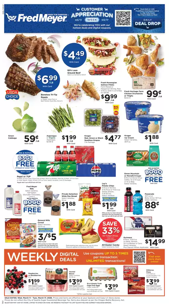 Fred Meyer catalogue in East Point GA | New offers to discover | 2026-03-11T00:00:00.000Z - 2026-03-17T00:00:00.000Z