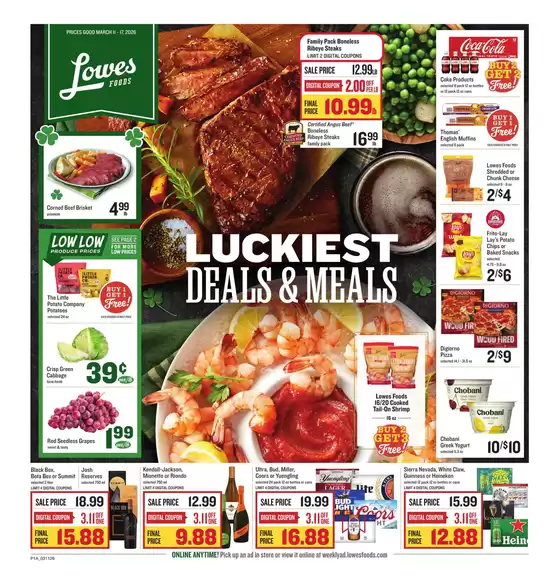 Lowes Foods catalogue in Longview TX | Weekly Ad | 2026-03-11T00:00:00.000Z - 2026-03-17T00:00:00.000Z