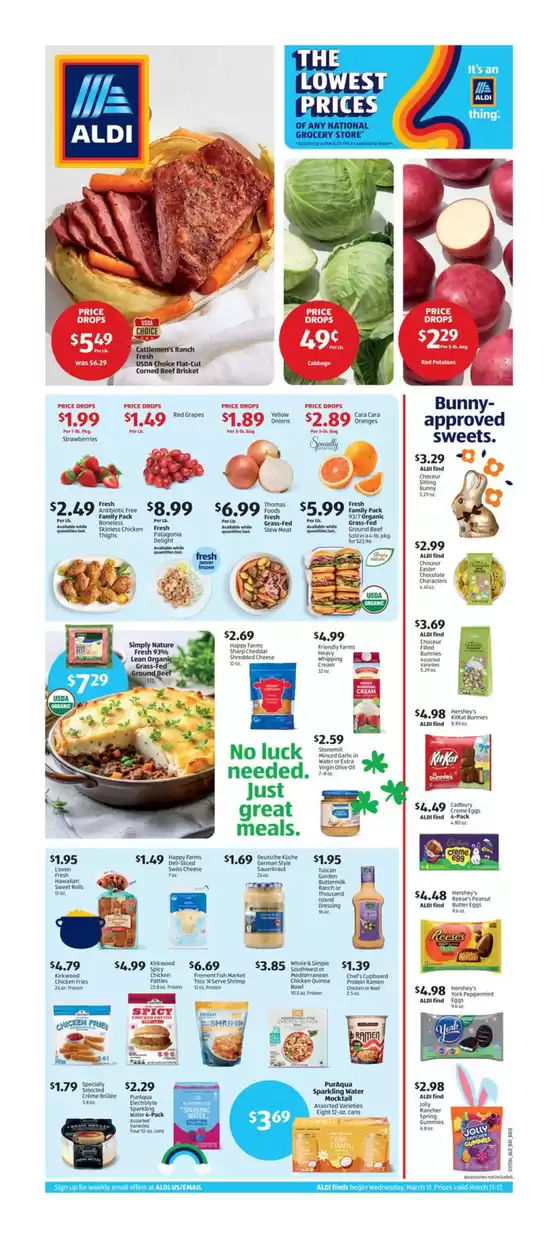 Aldi catalogue in Whitehall OH | Weekly Ad | 2026-03-11T00:00:00.000Z - 2026-03-17T00:00:00.000Z