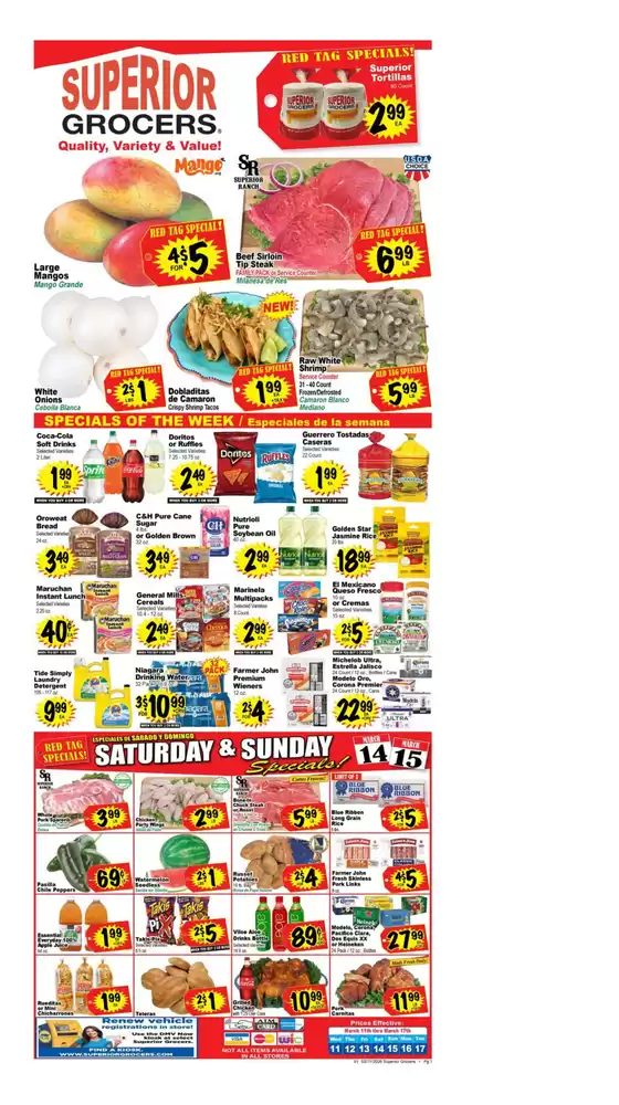 Superior Grocers catalogue in Carol Stream IL | Weekly Specials | 2026-03-11T00:00:00.000Z - 2026-03-17T00:00:00.000Z