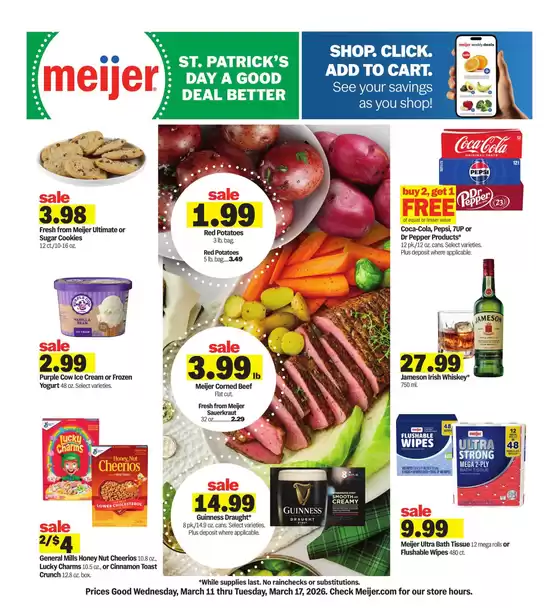 Meijer catalogue in Goodrich TX | Great offer for all customers | 2026-03-11T00:00:00.000Z - 2026-03-17T00:00:00.000Z
