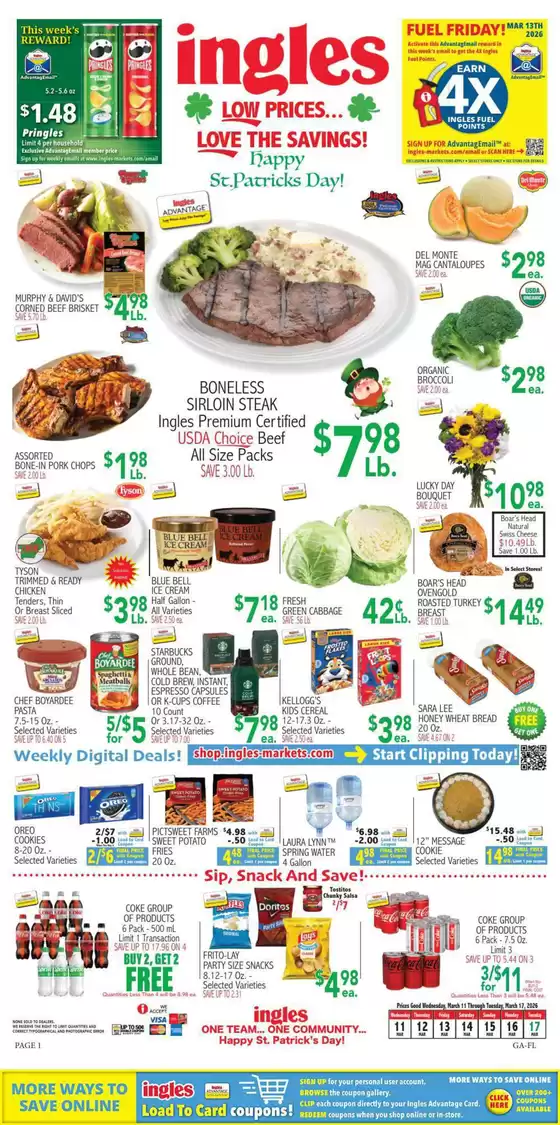 Ingles Markets catalogue in Odessa TX | Special offers for you | 2026-03-11T00:00:00.000Z - 2026-03-17T00:00:00.000Z