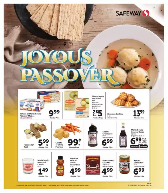 Safeway catalogue in Carol Stream IL | Safeway - Norcal - SP | 2026-03-11T00:00:00.000Z - 2026-04-07T00:00:00.000Z