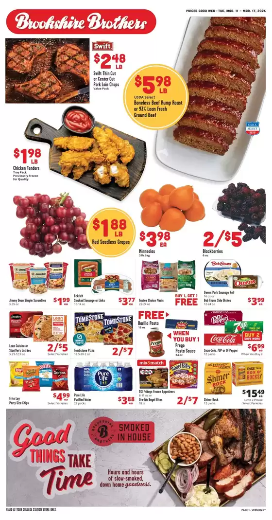 Brookshire Brothers catalogue in Vista CA | Brookshire Brothers weekly ad | 2026-03-11T00:00:00.000Z - 2026-03-17T00:00:00.000Z