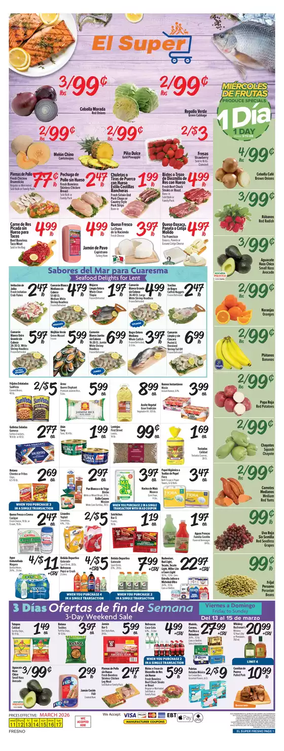 El Super catalogue in Altoona PA | Discounts and promotions | 2026-03-11T00:00:00.000Z - 2026-03-17T00:00:00.000Z