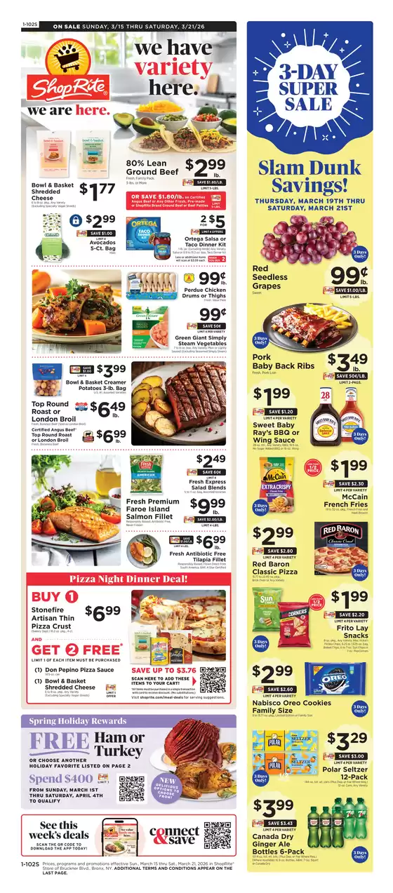 ShopRite catalogue in Altoona PA | Exclusive deals for our customers | 2026-03-12T00:00:00.000Z - 2026-03-21T00:00:00.000Z