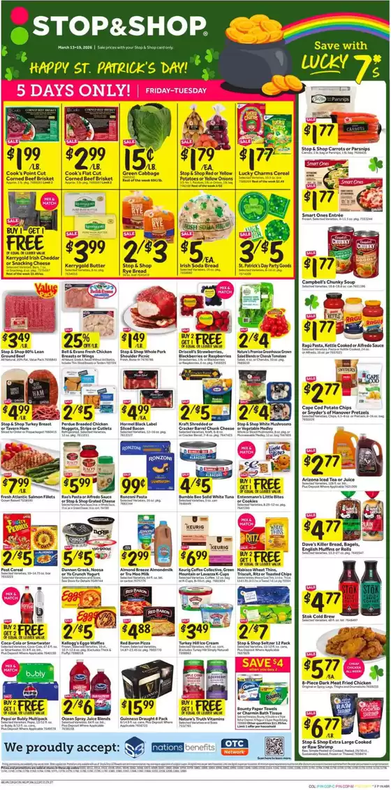 Stop&Shop catalogue in Kings Park NY | Great discounts on selected products | 2026-03-13T00:00:00.000Z - 2026-03-19T00:00:00.000Z