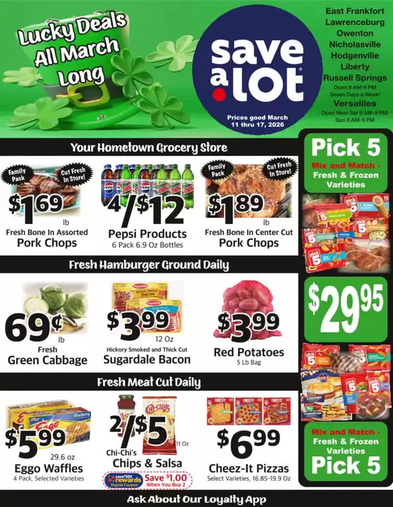 Save a Lot catalogue in West Covina CA | Exclusive bargains | 2026-03-12T00:00:00.000Z - 2026-03-15T00:00:00.000Z