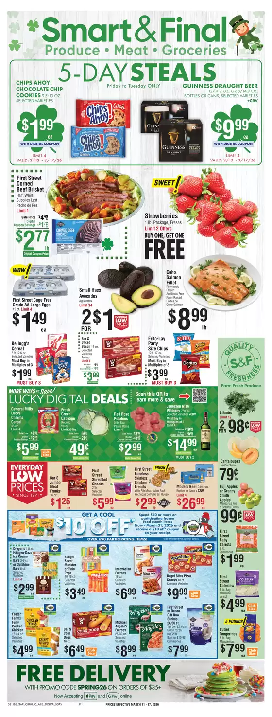 Smart & Final catalogue in San Pedro CA | Top deals for all customers | 2026-03-13T00:00:00.000Z - 2026-03-17T00:00:00.000Z