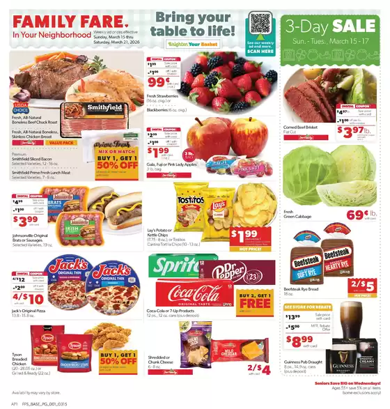 Family Fare catalogue in Casa Grande AZ | Current deals and offers | 2026-03-13T00:00:00.000Z - 2026-03-14T00:00:00.000Z