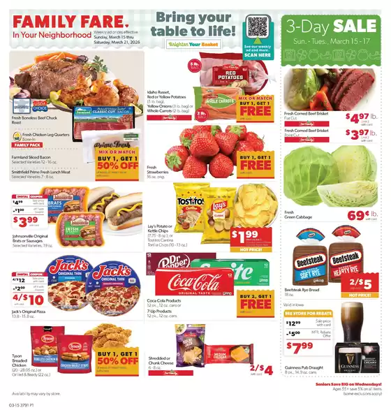 Family Fare catalogue in Casa Grande AZ | Save now with our deals | 2026-03-13T00:00:00.000Z - 2026-03-14T00:00:00.000Z
