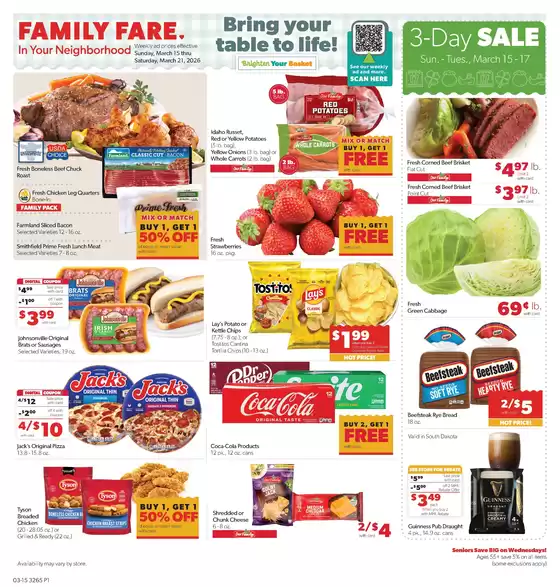 Family Fare catalogue in Casa Grande AZ | Discover attractive offers | 2026-03-13T00:00:00.000Z - 2026-03-14T00:00:00.000Z