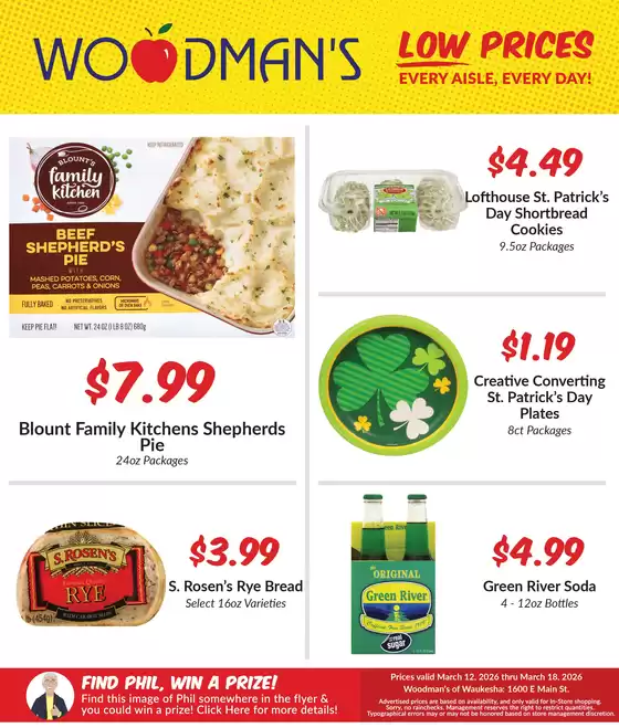 Woodman's catalogue in Philadelphia PA | Discover attractive offers | 2026-03-12T00:00:00.000Z - 2026-03-18T00:00:00.000Z