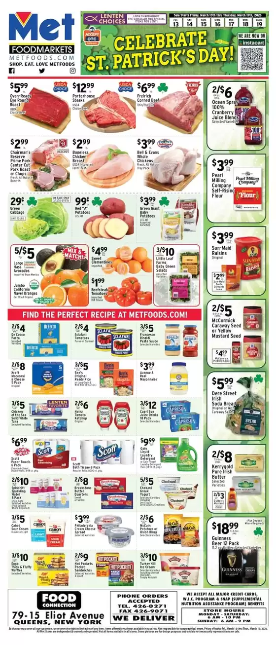 Met Foodmarkets catalogue in Newark NJ | Top offers for smart savers | 2026-03-13T00:00:00.000Z - 2026-03-19T00:00:00.000Z