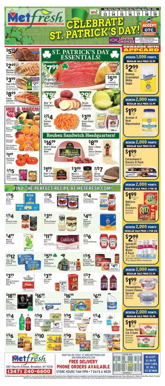 Met Foodmarkets catalogue in West Mifflin PA | Attractive special offers for everyone | 2026-03-13T00:00:00.000Z - 2026-03-19T00:00:00.000Z
