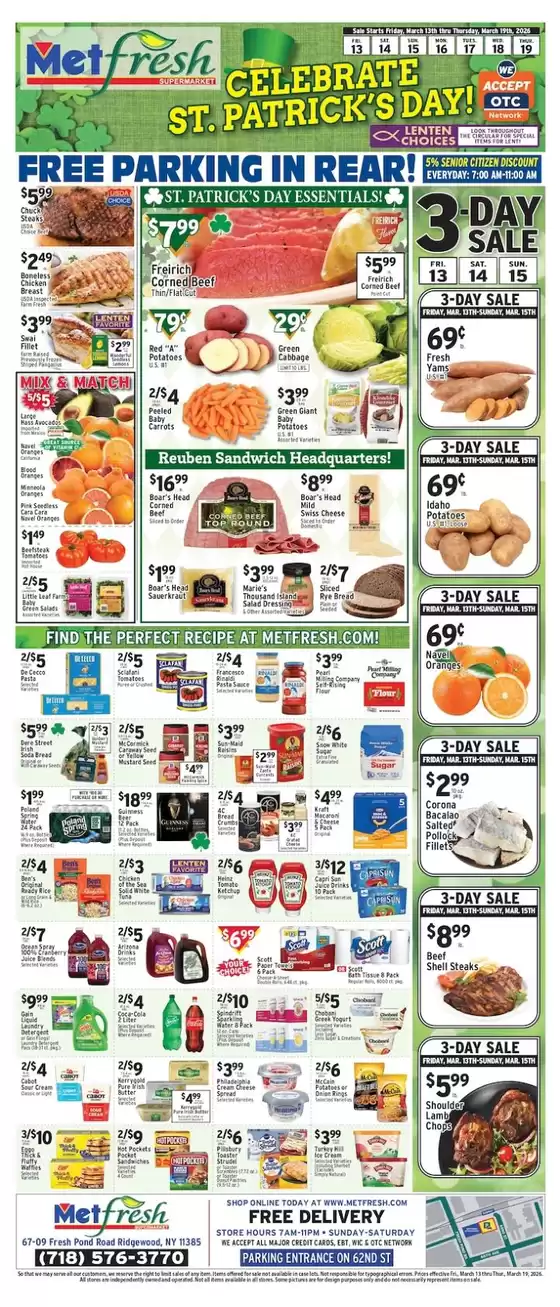 Met Foodmarkets catalogue in West Mifflin PA | Special offers for you | 2026-03-13T00:00:00.000Z - 2026-03-19T00:00:00.000Z