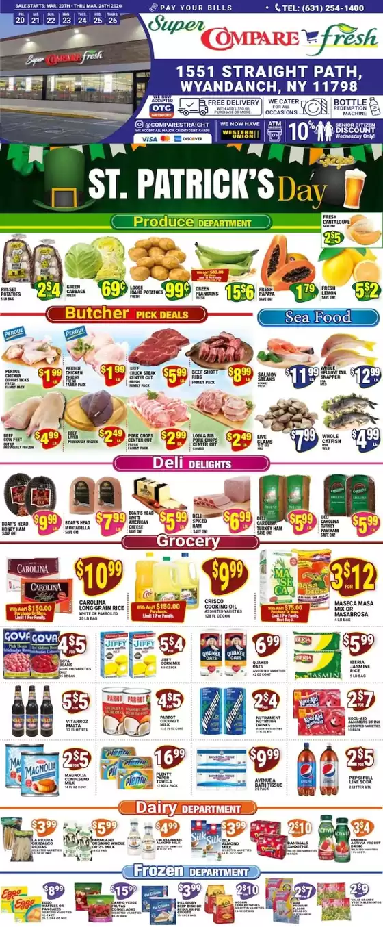 Compare Foods catalogue in Gowanda NY | Attractive special offers for everyone | 2026-03-20T00:00:00.000Z - 2026-03-26T00:00:00.000Z
