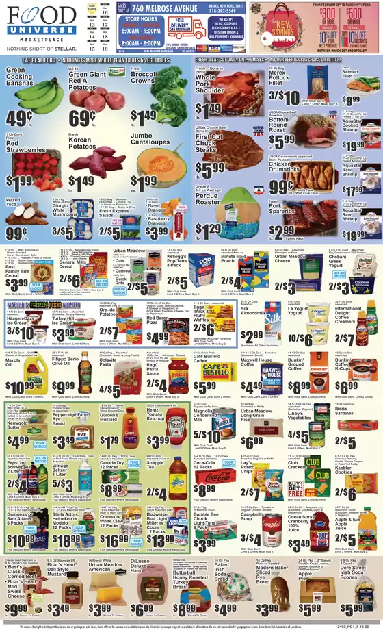 Key Food catalogue in Forest Hills NY | Top offers for smart savers | 2026-02-13T00:00:00.000Z - 2026-03-19T00:00:00.000Z