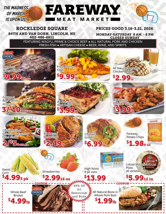 Fareway catalogue in Stamford CT | Top offers for all bargain hunters | 2026-03-16T00:00:00.000Z - 2026-03-21T00:00:00.000Z