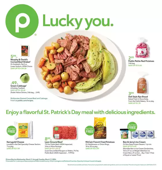 Publix catalogue in Belton MO | Attractive special offers for everyone | 2026-03-11T00:00:00.000Z - 2026-03-17T00:00:00.000Z