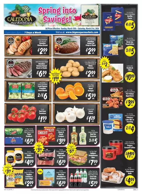 BigM Supermarkets catalogue in Paoli PA | Current deals and offers | 2026-03-15T00:00:00.000Z - 2026-03-21T00:00:00.000Z