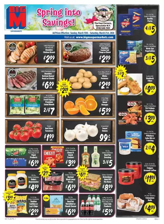 BigM Supermarkets catalogue in Paoli PA | Our best offers for you | 2026-03-15T00:00:00.000Z - 2026-03-21T00:00:00.000Z