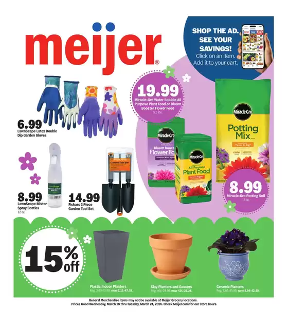 Meijer catalogue in Westlake LA | shop the ad, see your savings! | 2026-03-18T00:00:00.000Z - 2026-03-24T00:00:00.000Z
