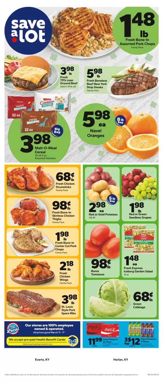 Save a Lot catalogue in Norcross GA | Current bargains and offers | 2026-03-11T00:00:00.000Z - 2026-03-17T00:00:00.000Z